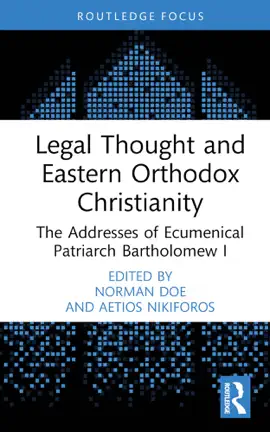 Read: Legal Thought and Eastern Book Orthodox Christianity