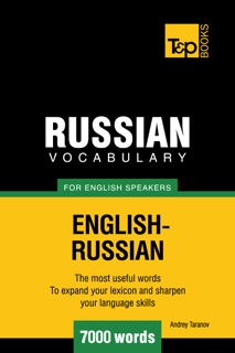 Russian vocabulary for English speakers - 7000 words by Andrei Taranov
