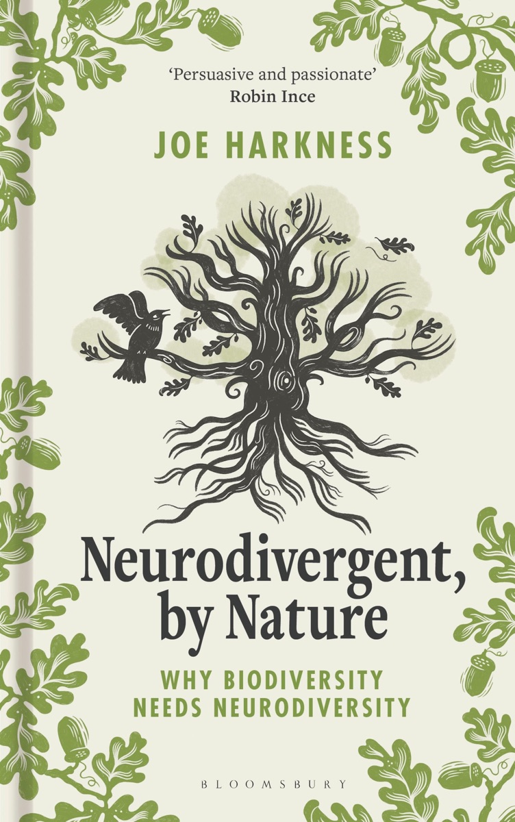 Neurodivergent, By Nature by Joe Harkness cover design
