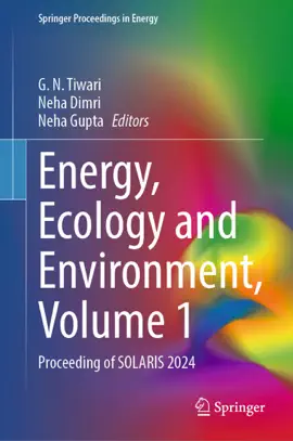 Read: Energy, Ecology and Environment, Volume 1 Book