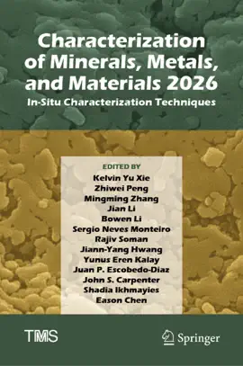 Read: Characterization of Minerals, Metals, and Materials Book 2026