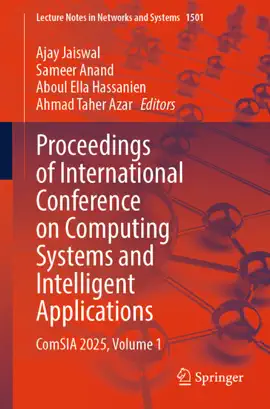 Read: Proceedings of International Conference on Computing Systems and Intelligent Applications Book