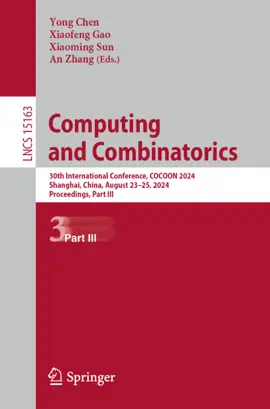 Read: Book Computing and Combinatorics