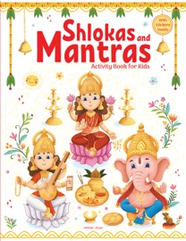 Shlokas and Mantras - Activity Book For Kids - Illustrated Book With Engaging Activities and Sticker Sheets - Wonder House Books
