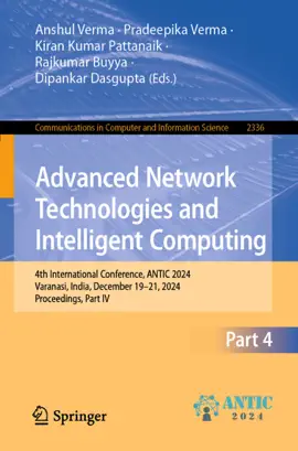 Read: Advanced Network Book Technologies and Intelligent Computing