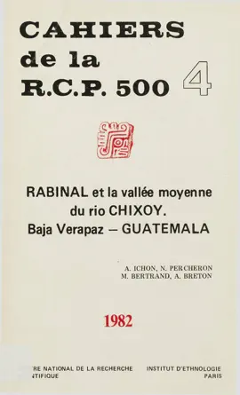 Read: Rabinal et la vallée Book moyenne du Rio Chixoy. Vol. 4