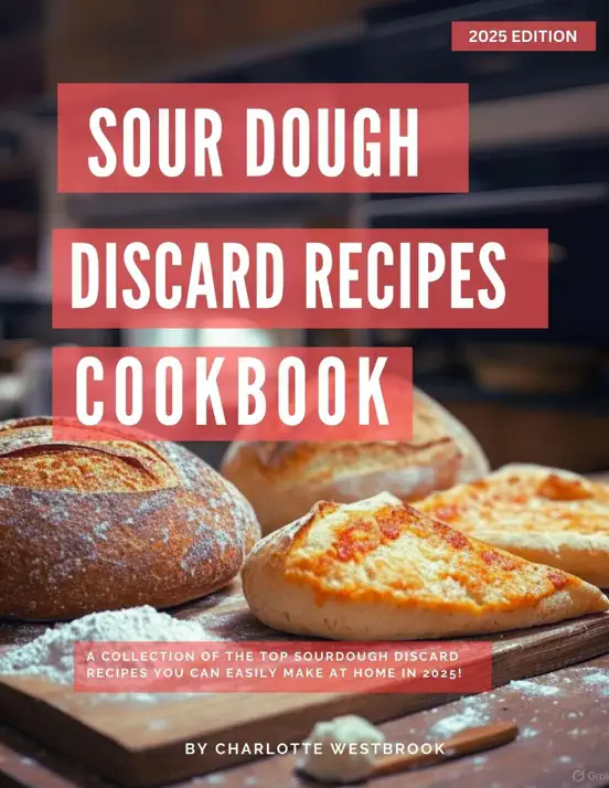 Sourdough Discard Recipes Cookbook:  A Collection of the Top Sourdough Discard Recipes you can easily make at Home in 2025!