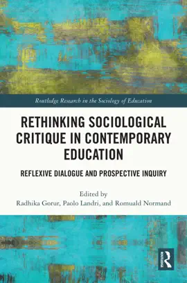 Read: Rethinking Sociological Critique in Contemporary Book Education