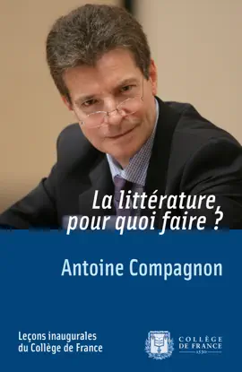 Read: La littérature, pour Book quoi faire ?