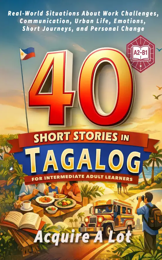 40 Short Stories in Tagalog for Intermediate Adult Learners