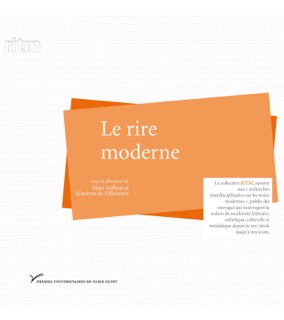 Le rire moderne by Alain Vaillant & Roselyne de Villeneuve