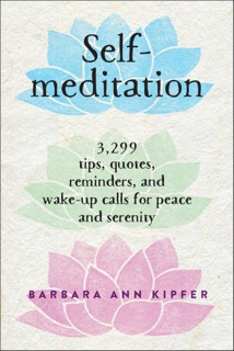 Self-Meditation by Barbara Ann Kipfer