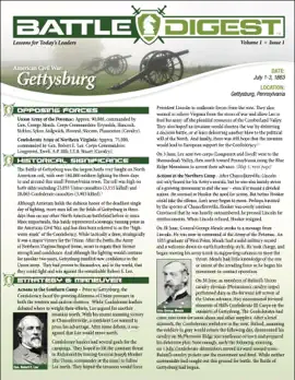Read: Battle Book Digest: Gettysburg