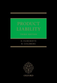 Product Liability by Duncan Fairgrieve & Richard S Goldberg