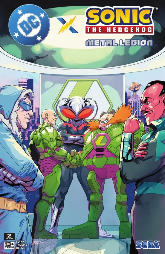 DC x Sonic the Hedgehog: Metal Legion (2026-) #2