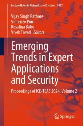 Read: Emerging Trends in Expert Applications and Security Book