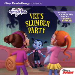 Vampirina Read-Along Storybook: Vee's Slumber Party