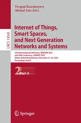Read: Internet of Things, Book Smart Spaces, and Next Generation Networks and Systems