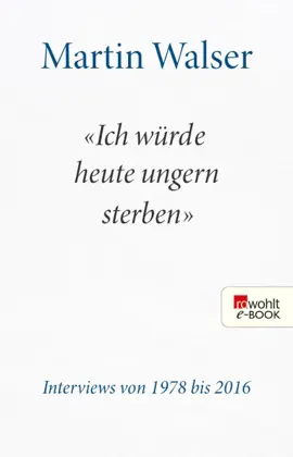Read: "Ich würde Book heute ungern sterben"