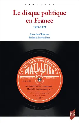 Read: Book Le disque politique en France