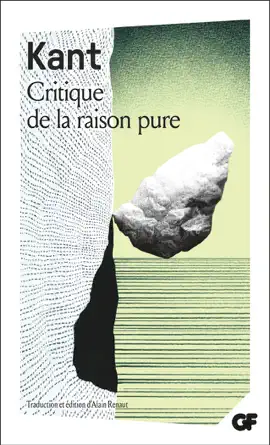 Read: Critique de la raison pure Book