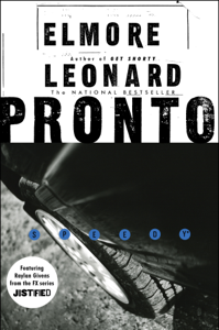 Pronto - Elmore Leonard Cover Art