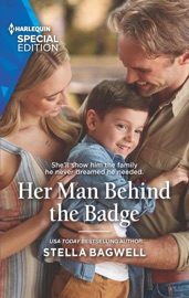 Her Man Behind the Badge - Stella Bagwell