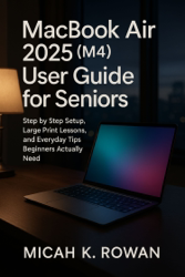 MacBook Air 2025 (M4) User Guide for Seniors