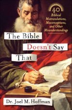 The Bible Doesn't Say That - Joel M. Hoffman Cover Art
