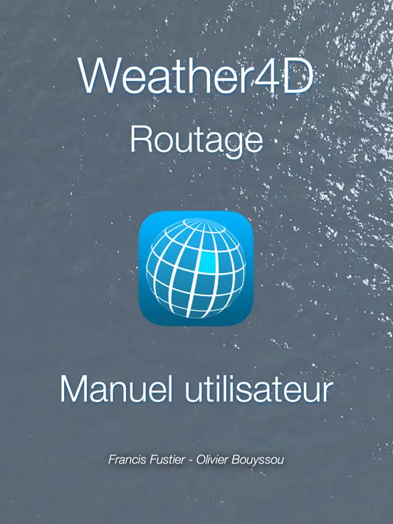 Weather4D Routage Manuel utilisateur