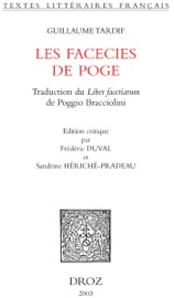 Les Facecies de Poge : traduction du 