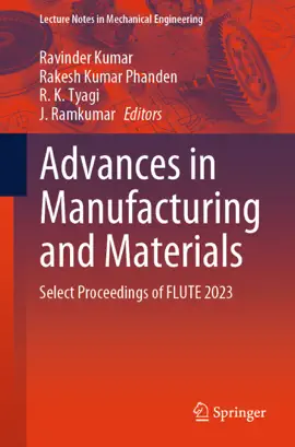 Read: Advances Book in Manufacturing and Materials