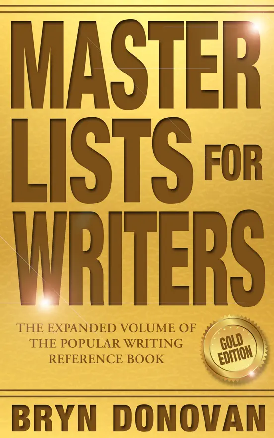 MASTER LISTS FOR WRITERS