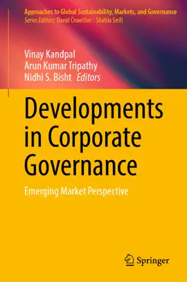 Read: Developments in Corporate Governance Book