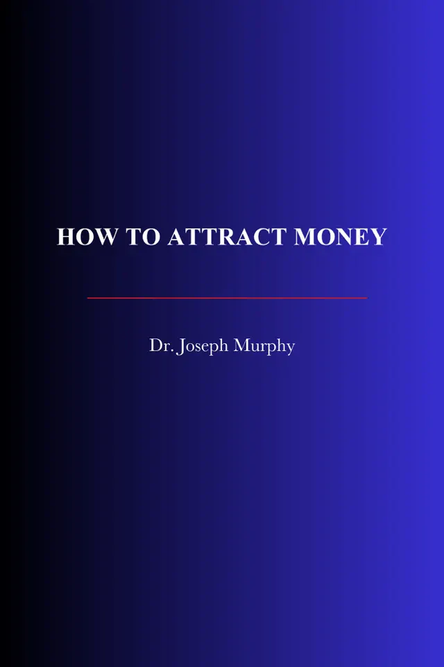 How to Attract Money