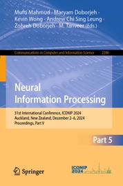 Neural Information Processing - Mufti Mahmud, Maryam Doborjeh, Kevin Wong, Andrew Chi Sing Leung, Zohreh Doborjeh & M. Tanveer