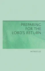 Preparing for the Lord’s Return