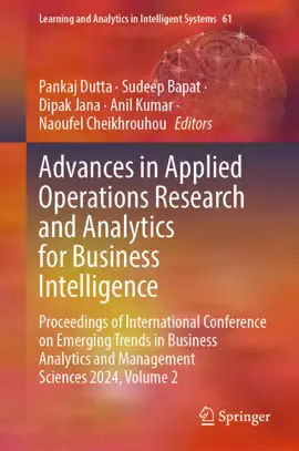 Read: Advances in Applied Operations Research and Analytics for Business Intelligence Book