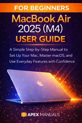 MACBOOK AIR 2025 (M4) USER GUIDE FOR BEGINNERS