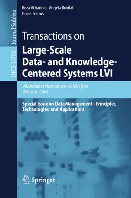 Read: Transactions on Large-Scale Data- and Knowledge-Centered Systems LVI Book