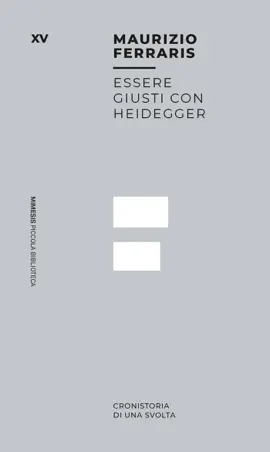 Read: Essere giusti con Book Heidegger