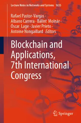 Read: Blockchain and Applications, 7th International Congress Book