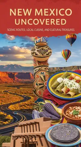 New Mexico Uncovered : Scenic Routes, Local Cuisine, and Cultural Treasures
