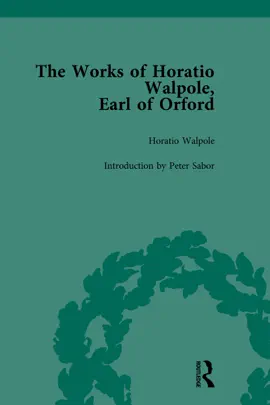Read: Book The Works of Horatio Walpole, Earl of Orford Vol 1