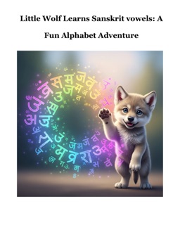 Little Wolf Learns Sanskrit Vowels: A Fun Alphabet Adventure by SB