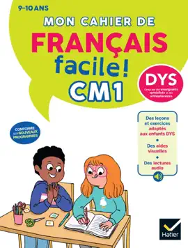 Read: Mon cahier de Français facile DYS CM1 Book - 9/10 ans - Nouveau Programme