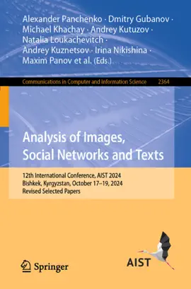 Read: Analysis of Images, Social Networks and Book Texts