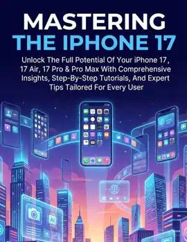 Mastering The Iphone 17 Unlock The Full Potential Of Your Iphone 17, 17 Air, 17 Pro & Pro Max With Comprehensive Insights, Step-By-Step Tutorials, And Expert Tips Tailored For Every User
