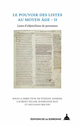 Read: Le pouvoir des listes au Book Moyen Âge - II