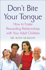 Don't Bite Your Tongue - Ruth Nemzoff Cover Art